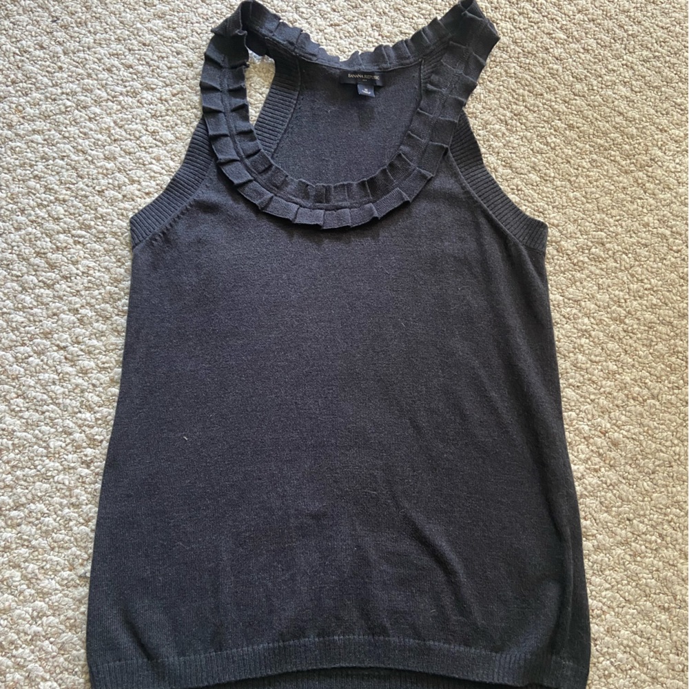 Banana Republic Grey Sweater Tank
